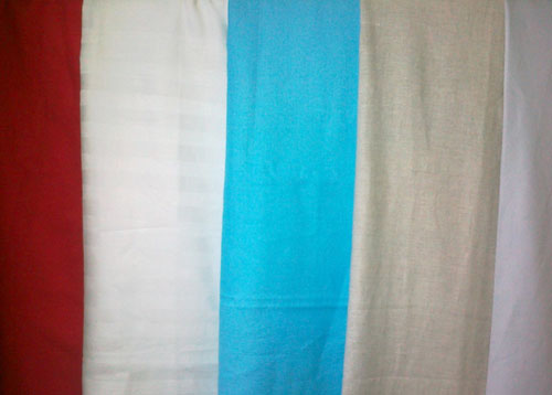 Cotton/linen interwoven dyed fabric C21*L14 / 54*52